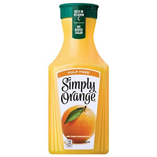 Simply Orange Juice 52 fl oz 100 Juice Not from Concentrate Pulp Free 0 belly baby and beyond