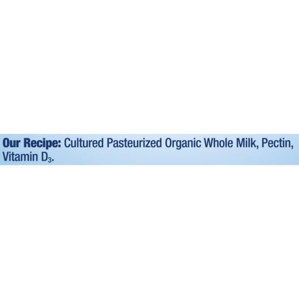 Stonyfield Organic Whole Milk Probiotic Yogurt Plain 32 oz Immunity Digestive Health 0 3 belly baby and beyond