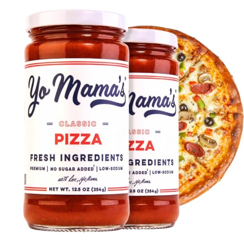 Yo Mamas Foods Keto Classic Pizza Sauce No Sugar Added Pack of 2 0 belly baby and beyond