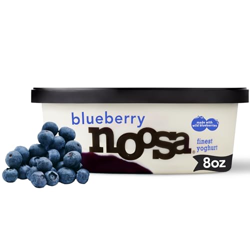 noosa Yoghurt Blueberry 8oz Aussie Style Yoghurt Probiotic Whole Milk Yogurt Real Blueberries No Artificial Ingredients Gluten Free 0 belly baby and beyond